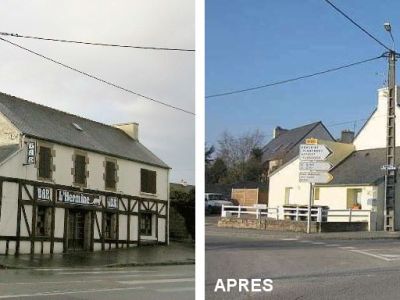 Rénovation d'un petit immeuble dans le finistère